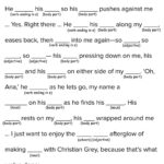 Madlibs Fifty Shades Of Grey Mad Libs Are An adj Ending In ing