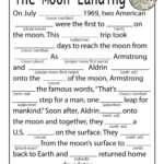 Moon Landing Mad Libs Woo Jr Kids Activities Space Lesson Plans