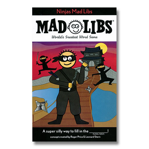 Ninja Mad Libs Children s Ninja Book Kids Ninja Game Book