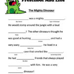 Preschool Mad Libs FREE Printable nikkishappynook In 2023 Kids Mad