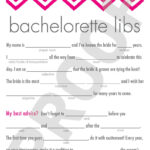 Printable Bachelorette Party Game Mad Libs Etsy