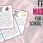 Printable Mad Libs For High School Students Education Assessed