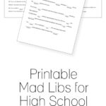 Printable Mad Libs For High School Students LoveToKnow Printable