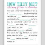 Printable Wedding Mad Libs Sign 2022 Printablemadlibs