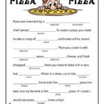 Summer Mad Libs Pizza PizzaParty Pinterest Funny Mad Libs Kids