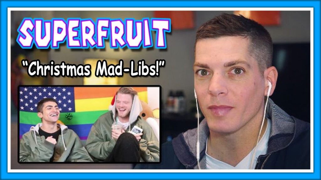 Superfruit Reaction Christmas Mad Libs YouTube